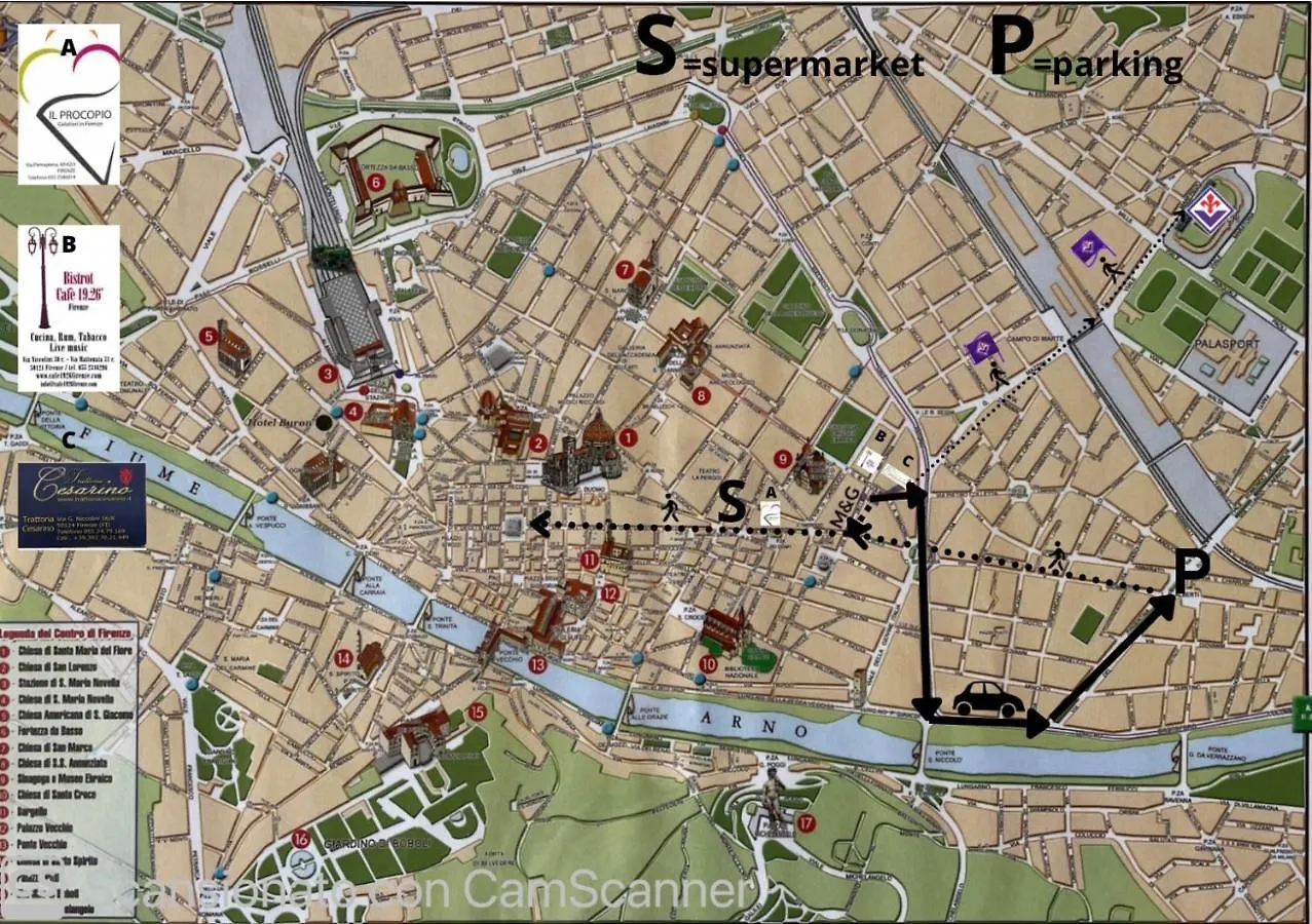 M&G Apartment Firenze Italien